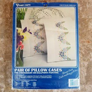 NEW Pair of Pillowcases DIY Craft Kit